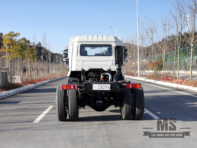 Dongfeng 4*2 Chassis_190HP တစ်နှစ်ခွဲ Row Flathead Chassis ပြောင်းလဲခြင်း ထုတ်လုပ်သူ_ Export အထူးကိုယ်ထည်