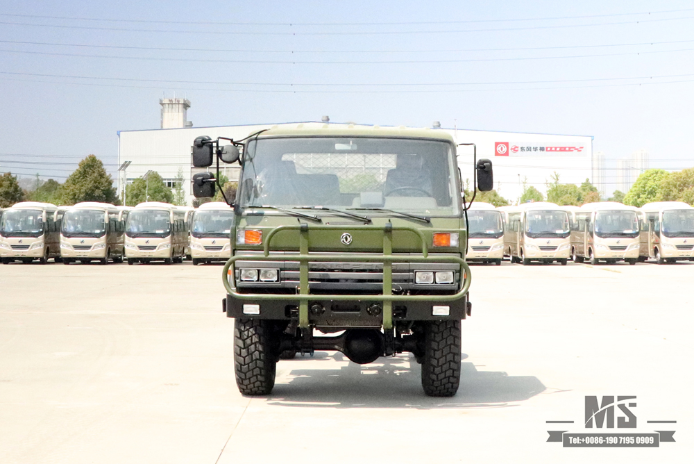 4*4 Dongfeng 2070 Off Road Truck Chassis_ 190hp တစ်စီးနှင့် တစ်နှစ်ခွဲ 153 Cab Transport Truck Chassis for Sale_Dongfeng Four wheel Drive Export Special Vehicle Chassis