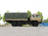 Donggfeng EQ2102n Off-Road Truck ကား - 210hp double-Row ကုန်တင်ယာဉ် | ပို့ကုန်မော်ဒယ် | Tarpaulin နှင့်အတူလေအေးပေးစက်
