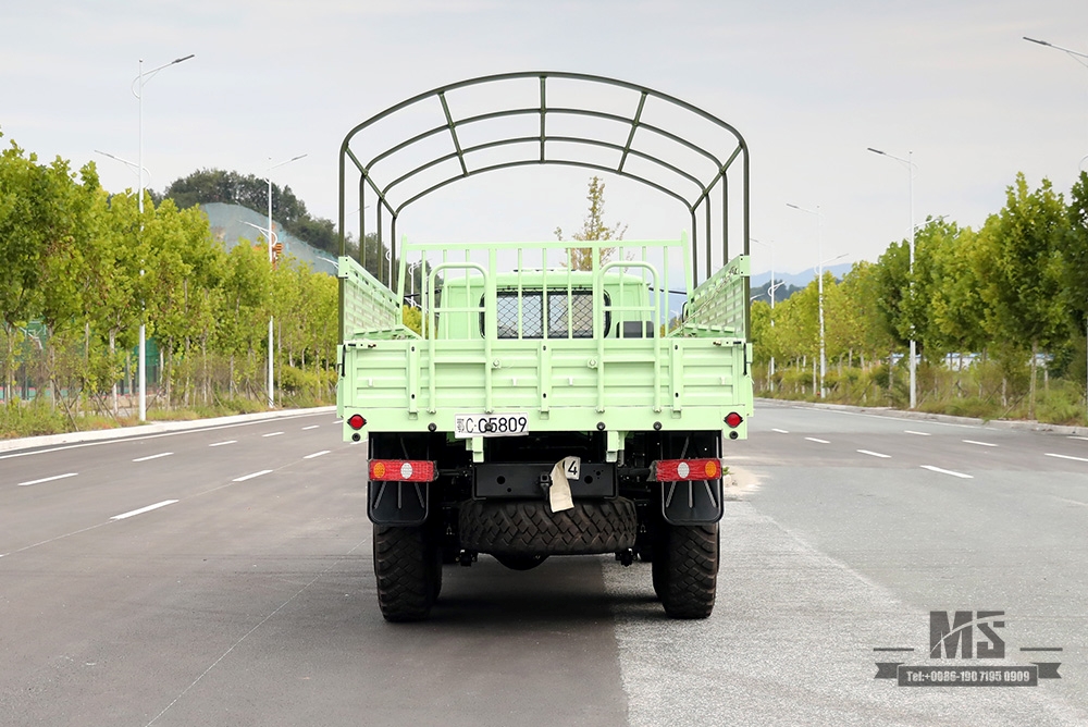 Dongfeng ခြောက်ဘီးယက် EQ2100 Off Road Truck_190hp Dongfeng 6×6 3.5T Three Axle Single Row Pointed Head Truck _ တာပေါ်လင်ဝင်ရိုးပါရှိသော အထူးရည်ရွယ်ချက် မော်တော်ယာဉ်ကို တင်ပို့ရန် 