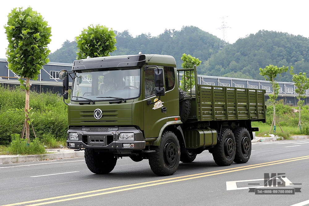 Dongfeng ခြောက်ဘီးယက် EQ2102 Truck_6×6 Flat Head Cargo Truck 6WD 246 Troop Carrier သယ်ယူပို့ဆောင်ရေး Truck_6WD Truck Export အထူးယာဉ်