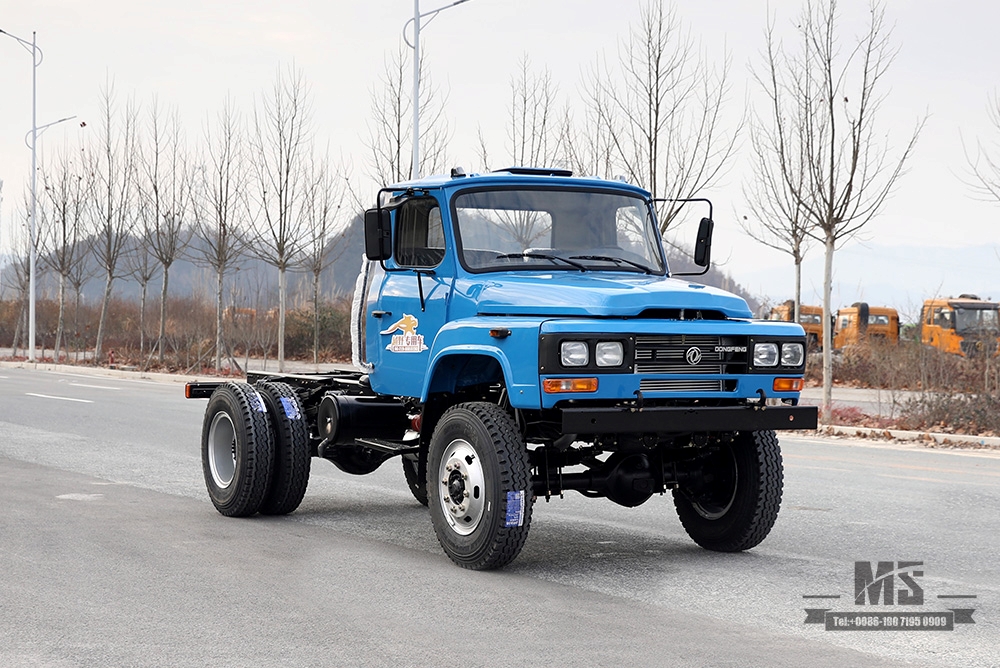 170hp EQ1093 Dongfeng Chassis_Four Wheel Drive EQ1093 Pointed Off-road Truck Chassis Export Special Vehicle Chassis_4*4 Truck Chassis ပြုပြင်မွမ်းမံထုတ်လုပ်သူ