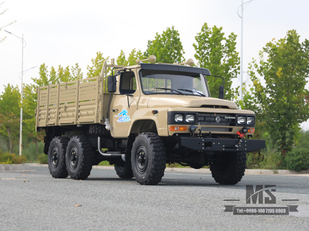 6x6 dongfeng Eq2082 Singflerlow တက္ကစီကုန်တင်ကား 6wd - Roaccargo Truck 