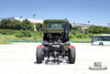 Dongfeng ခြောက်ဘီးယက် Chassis_6×6 340hp Flat Head One and a half Row Chassis Cargo Truck Chassis_6*6 Export အထူးယာဉ်
