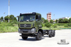 340 hp Dongfeng 6×6 Chassis_Six wheel Drive Flat Head One နှင့် Half Row Chassis Cargo Truck Chassis_6*6 Export အထူးယာဉ်