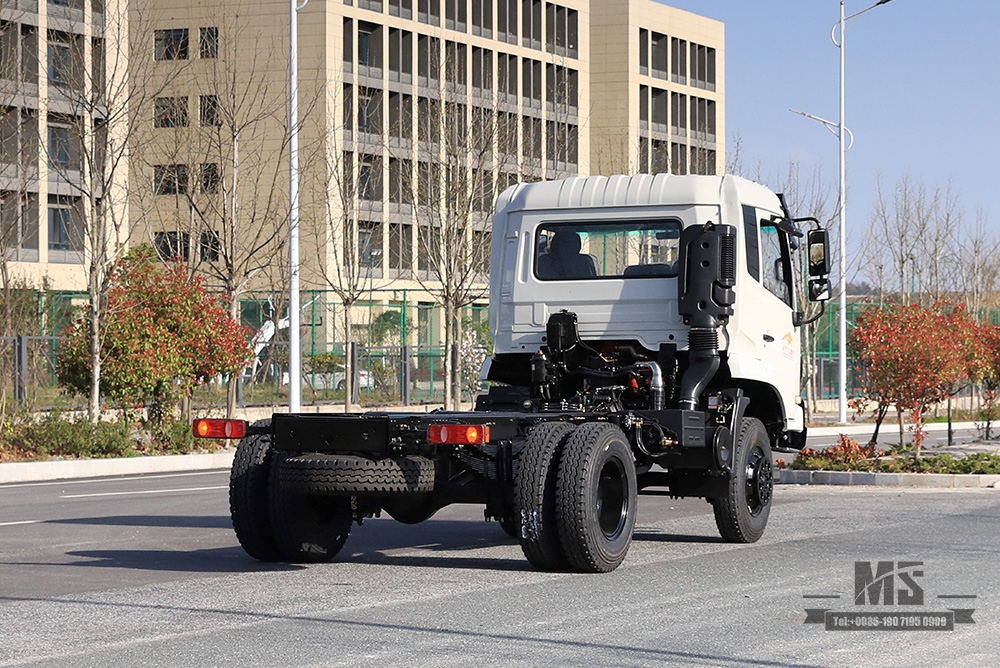 170hp Dongfeng Four Wheel Drive အအေးခန်းထရပ်ကား Chassis_4WD Flathead Reefer Truck Chassis Export Special Vehicle Chassis_4*4 Truck Chassis ပြုပြင်မွမ်းမံထုတ်လုပ်သူ