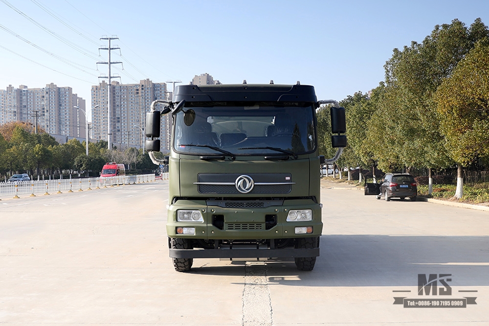 6*4 10m³ Feul Tanker 210hp Dongfeng Tanker Truck_Cab Oil Tanker_6×4 Tanker Lorry Export အထူးယာဉ် ရောင်းရန်ရှိသည်
