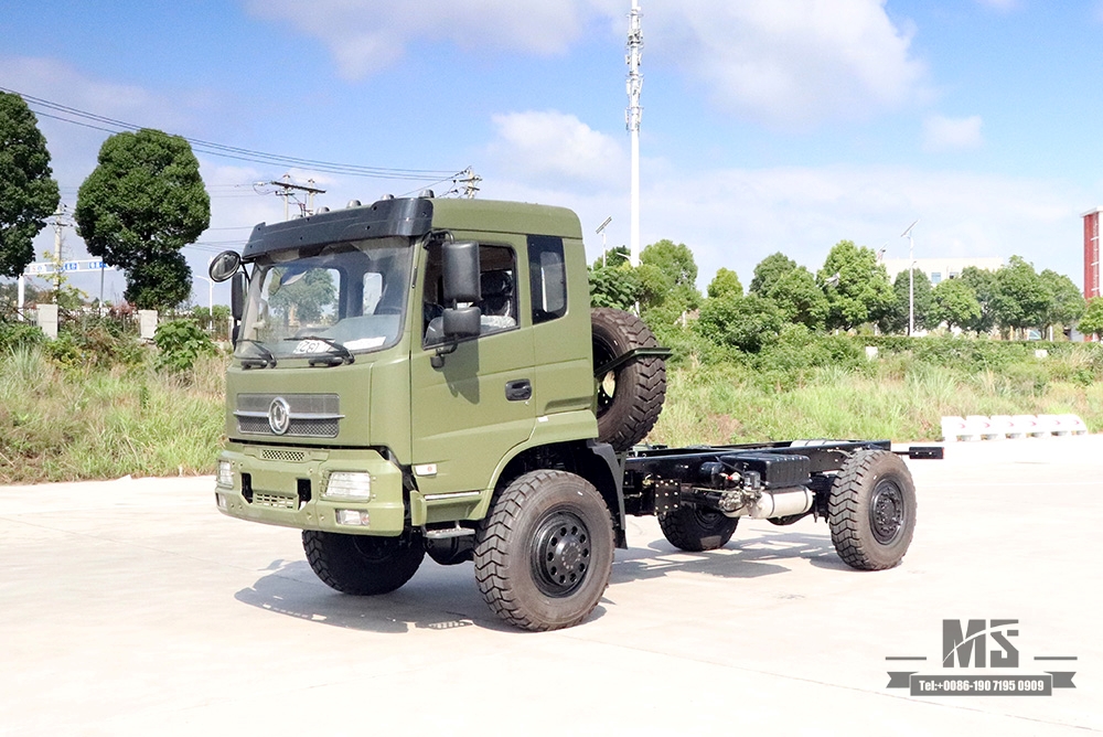 4*4 Dongfeng ကုန်တင်ထရပ် Chassis_Four Wheel Drive New Cab Off-road Truck Chassis_4WDL တာဝေးထရပ်ကား တင်ပို့သည့် အထူးရည်ရွယ်ချက် ယာဉ်ကိုယ်ထည်