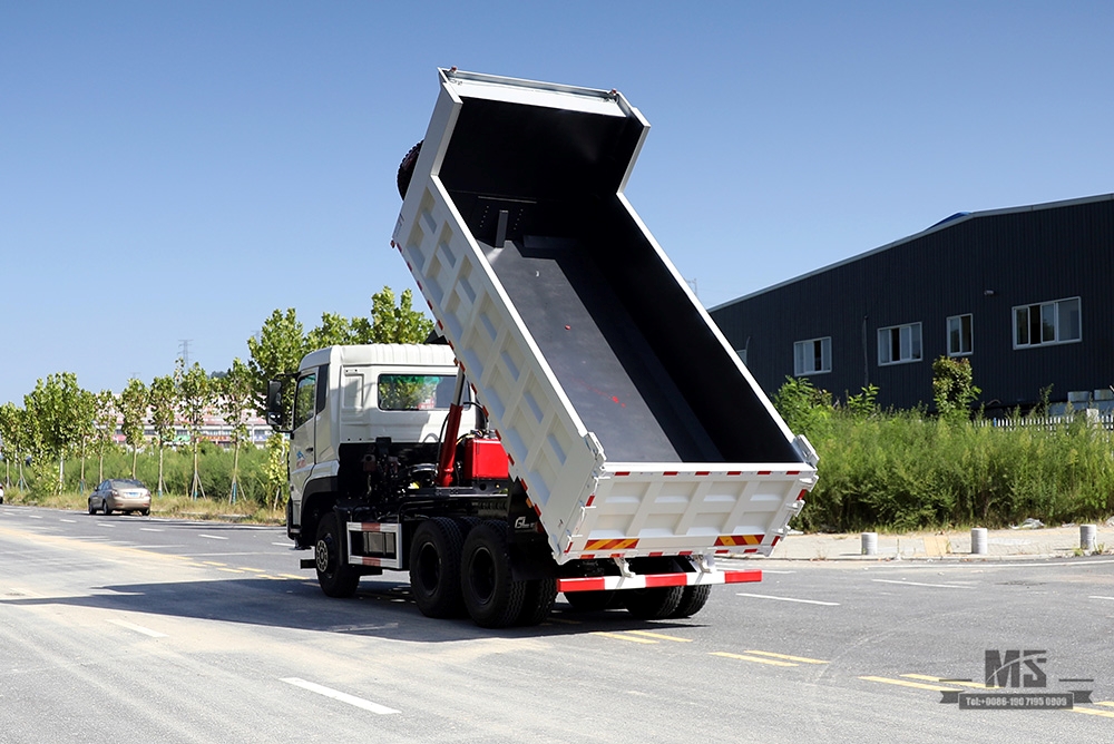 Dongfeng 6*4 280hp Dump Truck Off Road Tipper Truck_Dongfeng 6x4 Heavy Duty Flathead Row Half Mining Construction Truck_Export အထူးယာဉ်