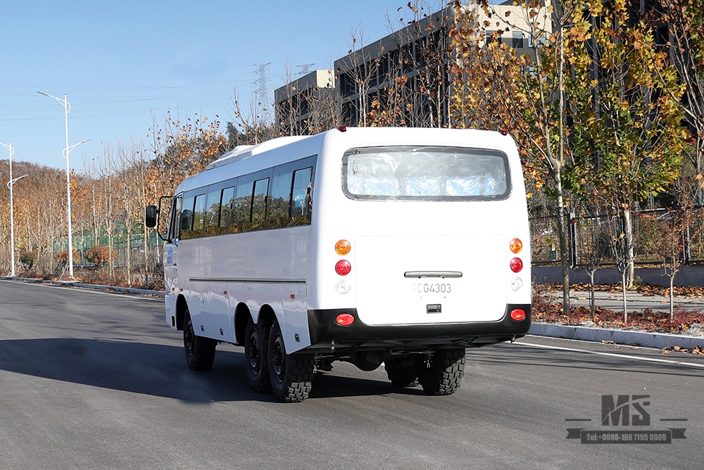 မြင်းကောင်ရေ ၁၉၀ ကောင်အား Dongfeng ခြောက်ဘီးယက်လမ်းပိတ်ဘတ်စ် 6*6 လက်စွဲ ခြောက်ချက်မြန်နှုန်း Bus_Dongfeng ဘတ်စ်ကား ပြောင်းလဲခြင်း ထုတ်လုပ်သူ တင်ပို့သည့် အထူးယာဉ်