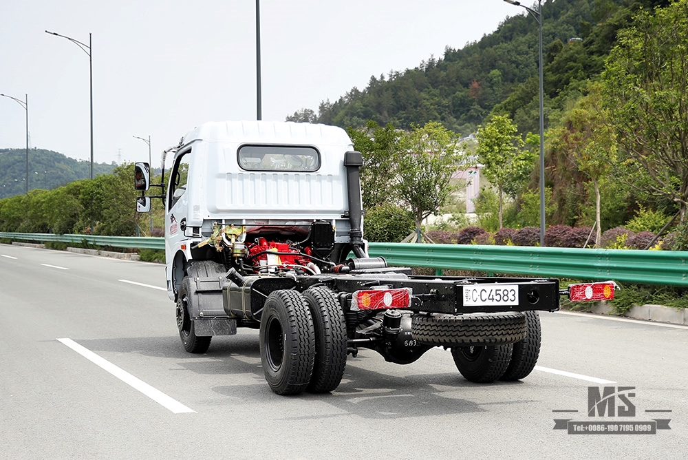 4*2 Dongfeng 10T Light Truck Chassis_140 HP Small Diesel Truck Chassis ရောင်းရန်_လုပ်ငန်းသုံး မော်ဒယ် Micro Truck Export Chassis Conversion ထုတ်လုပ်သူ