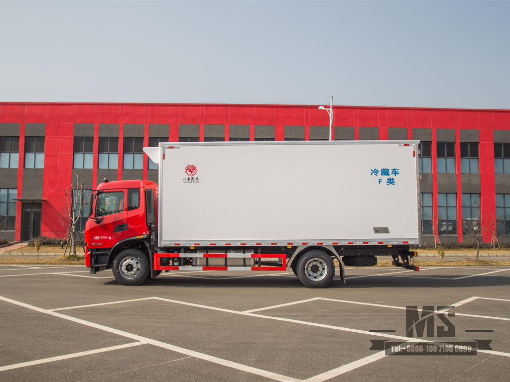 Dongfeng Tianjin KR F အတန်းအစား အအေးခန်း ထရပ်ကားများ | လတ်ဆတ်သော အေးခဲထားသော ကုန်တင်ကားများ | အအေးကွင်းဆက်ထရပ်ကားများ | ပင်လယ်စာ သယ်ယူပို့ဆောင်ရေး ထရပ်ကားများ