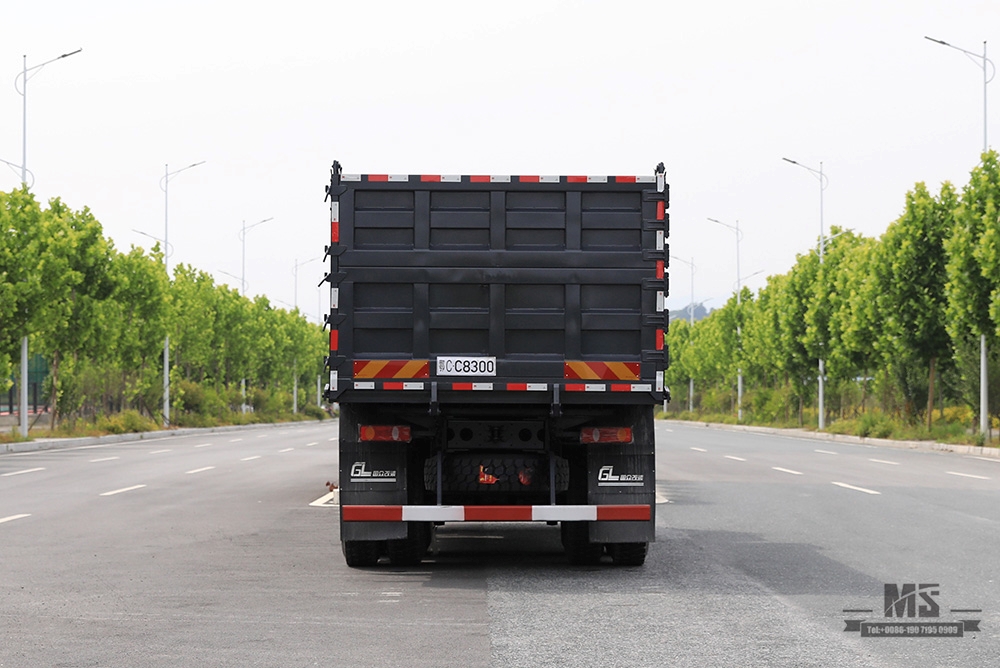 336hp Dongfeng ခြောက်ဘီး Drive Dump Truck_6*6 နောက်ဘီး ရှစ်ဘီး Heavy Duty Tipper Truck Coversion ထုတ်လုပ်သူ_Dongfeng 6WD Export အထူးယာဉ်