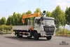 266hp Dongfeng 4×2 Truck Mounted Crane New Flathead Cabin Row Half Crane Truck Export အထူးယာဉ်