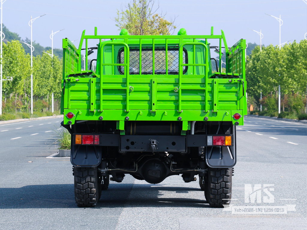 6X6 Dongfeng Turquoise EQ2082 SingleRow Cab Trucks 6WD လမ်းကြမ်းထရပ်ကားများ
