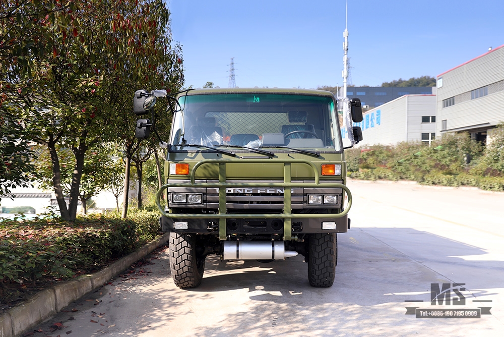 190HP Dongfeng EQ2102 Tanker Truck _Dongfeng ခြောက်ဘီးယက်လမ်းကြမ်း အထူးကိုယ်ထည်ကို ပြုပြင်ထားသော 8~10m³ Tanker Truck_Export အထူးရည်ရွယ်ချက်ယာဉ်