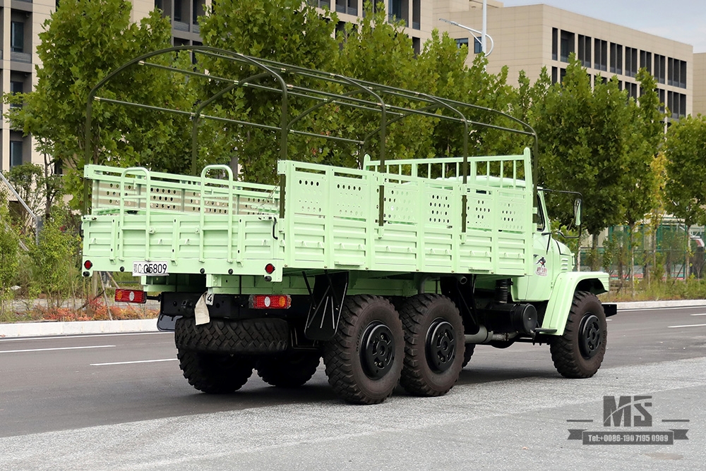 Dongfeng ခြောက်ဘီးယက် EQ2100 Off Road Truck_190hp Dongfeng 6×6 3.5T Three Axle Single Row Pointed Head Truck _ တာပေါ်လင်ဝင်ရိုးပါရှိသော အထူးရည်ရွယ်ချက် မော်တော်ယာဉ်ကို တင်ပို့ရန် 