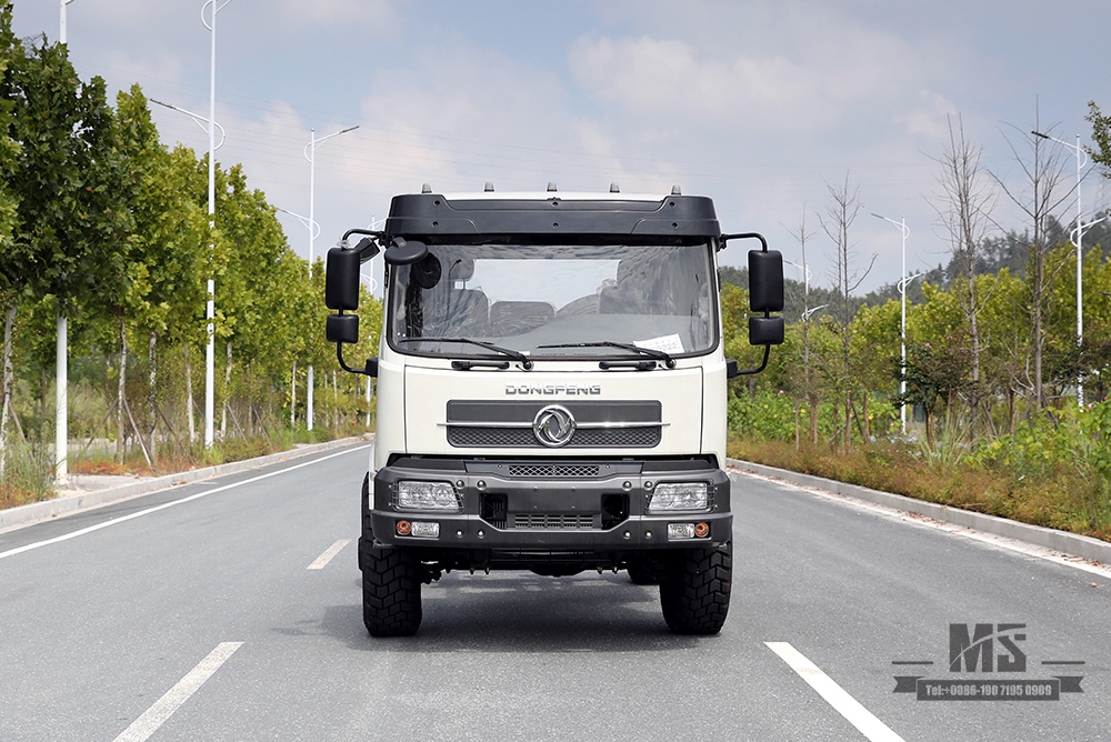 Dongfeng Four Wheel Drive Cargo Truck Chassis_4*4 Cab New Off-road Truck Chassis_ Long-distance Truck Export Special Purpose Vehicle Chassis