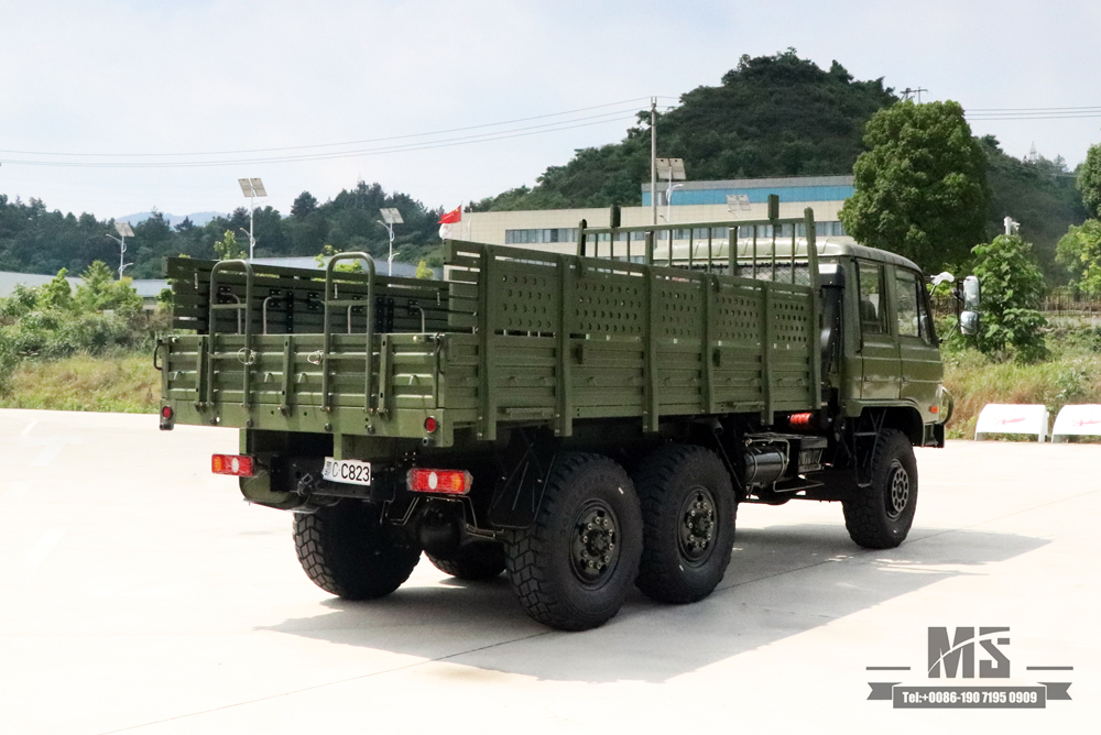 190hp Dongfeng 6*6 EQ2102 Off Road Truck_3.5T ရောင်းရန် အတွက် Double Row 153 Cab သယ်ယူပို့ဆောင်ရေး ထရပ်ကား_ခြောက်ဘီးယက် ဒီဇယ်ထရပ်ကား တင်ပို့ရန် အထူးယာဉ်