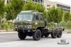 190hp Dongfeng EQ2102 ခြောက်ဘီးယက် Chassis_6×6 EQ246 153 Double Row Cab Army Green Truck Chassis_Dongfeng Truck Chassis Export Special Purpose Vehicle Chassis