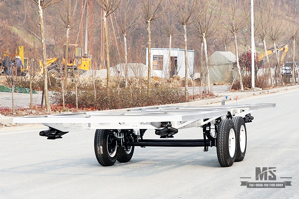 3T Dongfeng Trailer Chassis_Caravan Trailer Chassis For Sale Chassis ထုတ်လုပ်သူ Factory Export Special Trailer Chassis