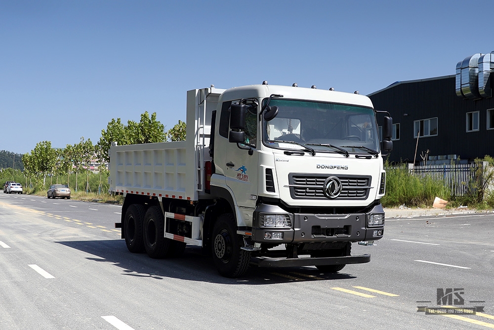 280hp Dongfeng Heavy Duty Dump Truck 6*4 Off Road Tipper Truck_Dongfeng 6x4 Flathead Row တစ်ဝက်မိုင်းတူးဖော်ခြင်း ဆောက်လုပ်ရေး Truck_Export အထူးယာဉ်