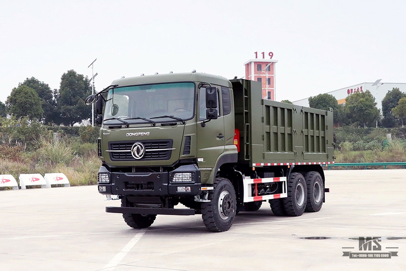  375hp Dongfeng 6*4 Off Road Truck_Dongfeng 6x4 Off-road Flathead Row Half Truck_ Export အထူးယာဉ်