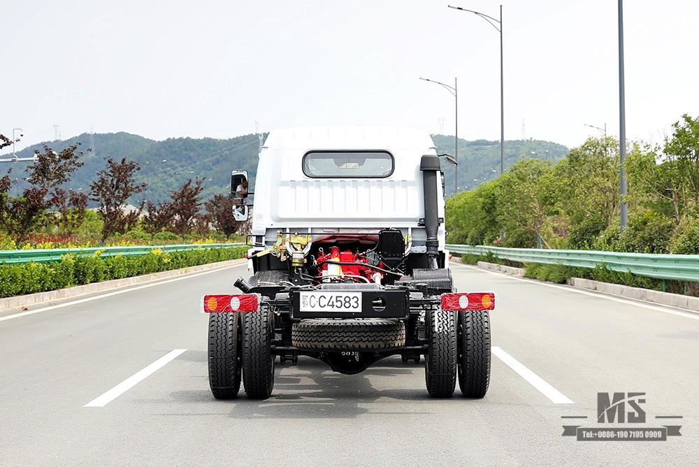 4*2 Dongfeng 10T Light Truck Chassis_140 HP Small Diesel Truck Chassis ရောင်းရန်_လုပ်ငန်းသုံး မော်ဒယ် Micro Truck Export Chassis Conversion ထုတ်လုပ်သူ