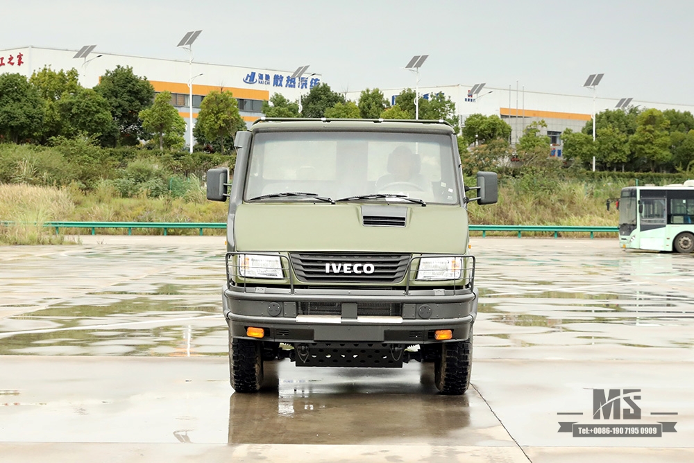 4×4 Iveco Four Wheel Drive Truck Green 4*4 Off Road Iveco Truck ခေါင်းတို အသေးစားယာဉ် 4WD Export အထူးယာဉ် စိတ်ကြိုက်ပြောင်းလဲခြင်း