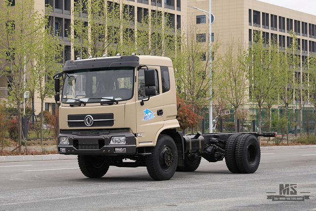 210 HP Dongfeng 4*2 Greening Sprinkler Truck Chassis _ Water Sprinkler Truck Chassis_Dongfeng Water Tanker Truck Chassis _ Export Special Truck Chassis