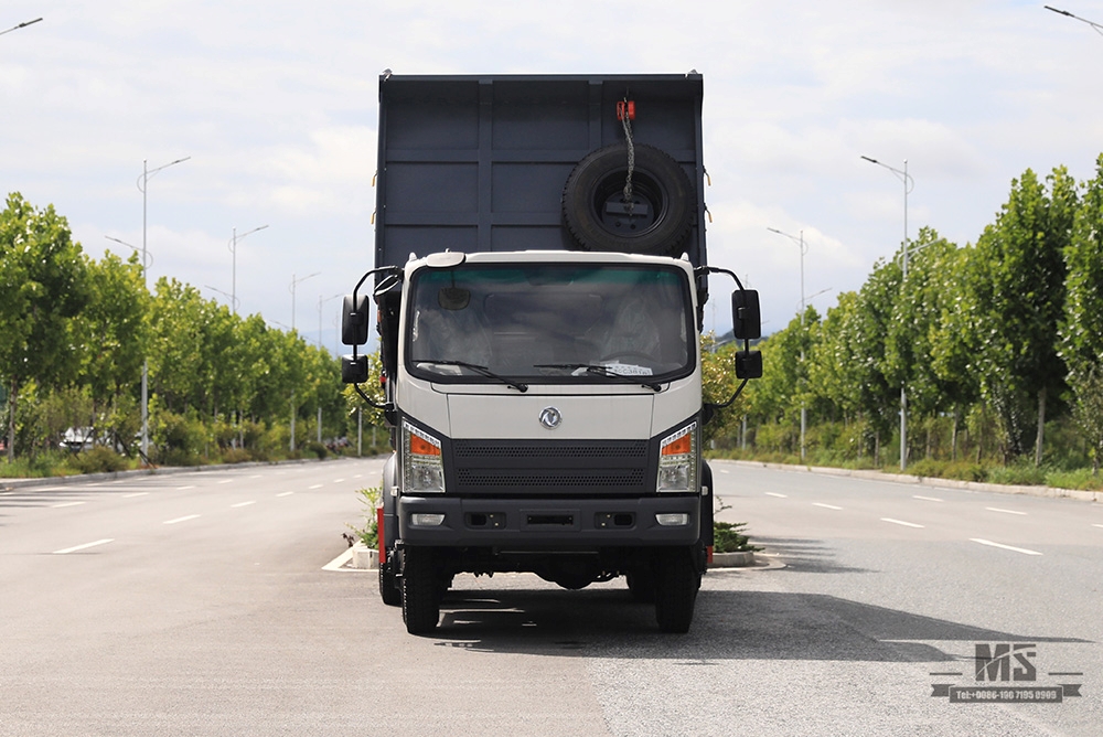 260 hp Dongfeng 6*6 Dump Truck _BobCat ခြောက်ဘီးယက် Single Row Flat Head Tipper Truck သတ္တုတွင်းထရပ်ကားများ စက်ရုံ_ထုတ်ရန် အထူးယာဉ်