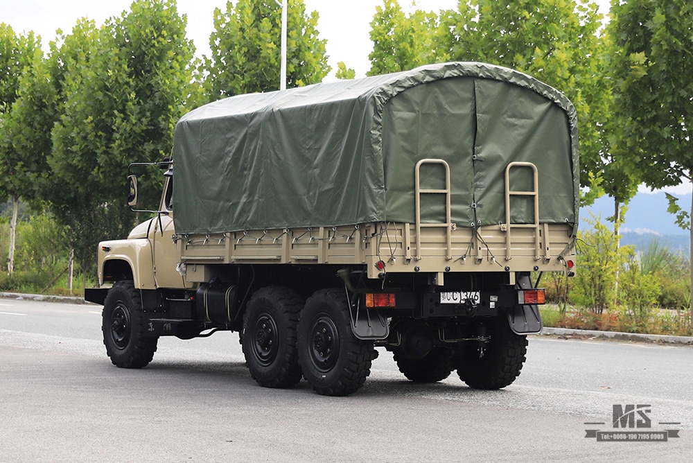 6×6 Dongfeng Camel Grey EQ2082 _170 hp EQ2082 ခြောက်ဘီးယက်လမ်းကြမ်း အထူးထရပ်_၂၄၀ သယ်ယူပို့ဆောင်ရေးယာဉ်_ပို့ကုန် အထူးယာဉ်