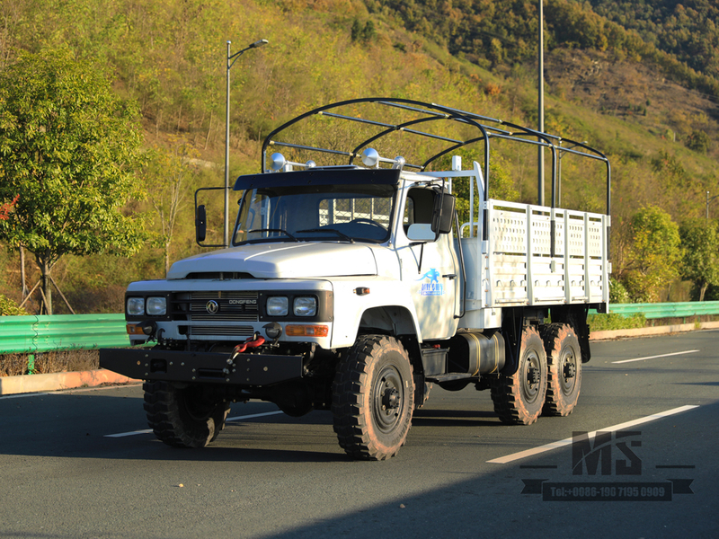 EQ2082 Dongfeng 6WD Tip CakTrucks 6x6 လမ်းကြမ်းထရပ်ကားများ Off.road လမ်းထွက်အတွက်သာ ယာဉ်များ