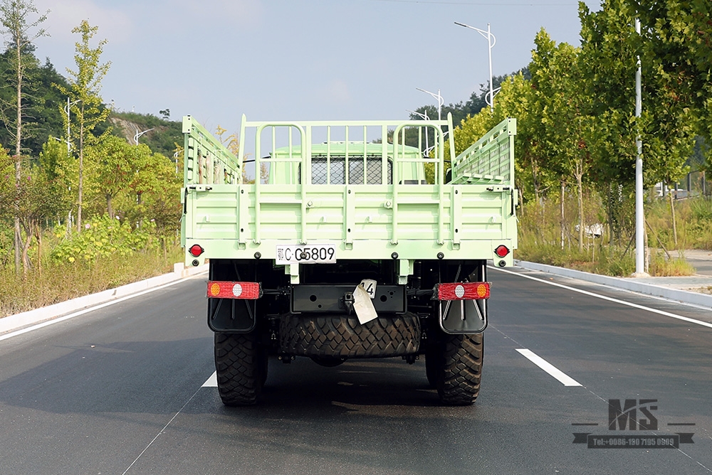 Mint Green Dongfeng ခြောက်ဘီးကားလမ်းမှထရပ်ကား_190hp Dongfeng EQ2100 Single Row Pointed Head AWD Transportation Vehicle_Export အထူးရည်ရွယ်ချက်ယာဉ် 