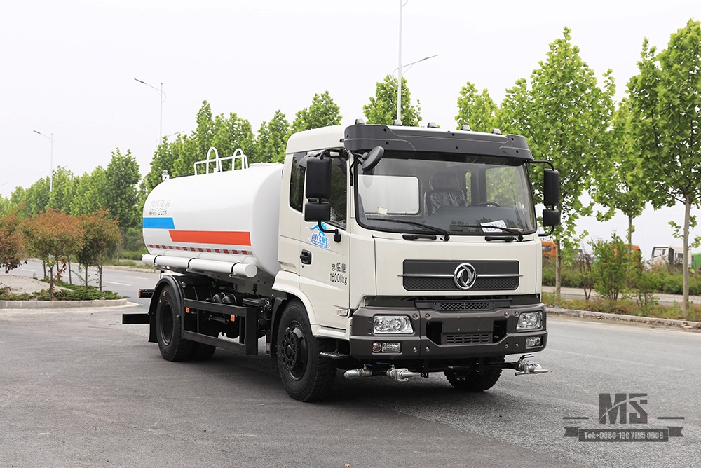 210 HP Dongfeng 4*2 Greening Sprinkler Truck _Dongfeng Flat Head Water Sprinkler Truck လုပ်ငန်းသုံးယာဉ်_Dongfeng Water Tanker Truck ရောင်းရန်_ Export အထူးထရပ်