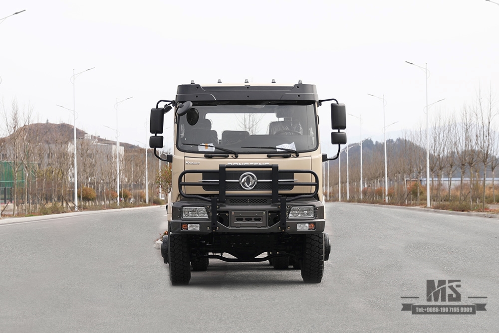 260 hp Dongfeng ခြောက်ဘီး Drive Chassis for Sale_6*6 Flathead Head နောက် ရှစ်ဘီး Truck Chassis Coversion ထုတ်လုပ်သူ_Dongfeng Export အထူးယာဉ်ကိုယ်ထည်