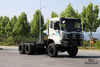 266hp Dongfeng ခြောက်ဘီး Drive Chassis_6*6 Flathead Head နောက်ဘက် ရှစ်ဘီး Heavy Duty Truck Chassis Coversion Manufacturer_Dongfeng 6WD Export Special Vehicle Chassis