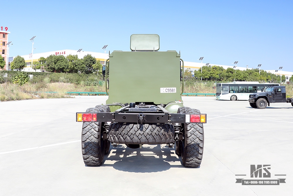 ရောင်းရန် Dongfeng 210hp ခြောက်ဘီးယက် Chassis_6*6 Protective Long Head Truck Chassis ထုတ်လုပ်သူ_Dongfeng 6WD Export အထူးယာဉ်
