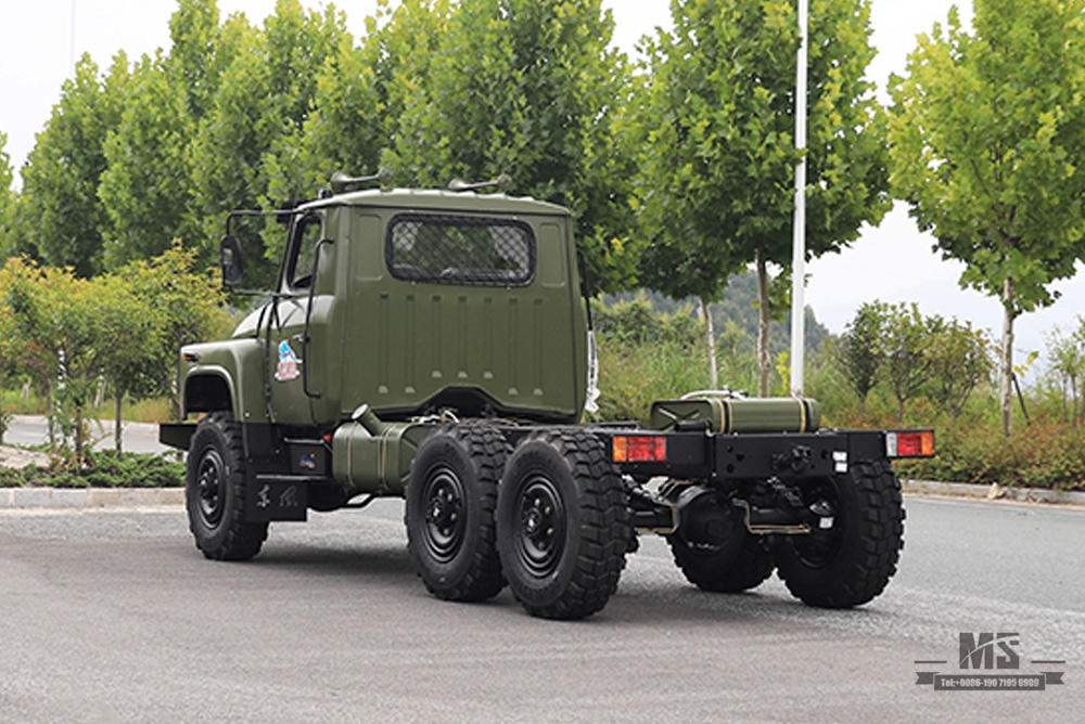 170 hp Dongfeng Six Drive EQ2082 Chassis_EQ2082 Off-road Truck chassis_240 Transport vehicle_6×6 pointed 25Y ထရပ်ကား တင်ပို့သည့် အထူးကိုယ်ထည်