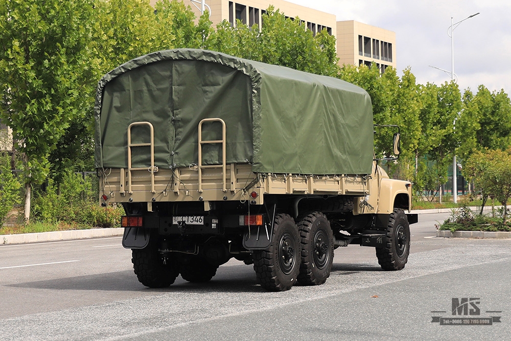 6×6 Dongfeng Camel Grey EQ2082 _170 hp EQ2082 ခြောက်ဘီးယက်လမ်းကြမ်း အထူးထရပ်_၂၄၀ သယ်ယူပို့ဆောင်ရေးယာဉ်_ပို့ကုန် အထူးယာဉ်