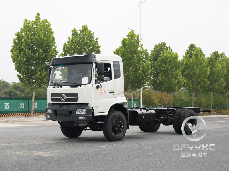 Dongfeng သမားရိုးကျသမားနှင့်တစ်ဝက်ကိုယ်ထည်ကိုယ်ထည် All-Wheel Drive အထူးမော်တော်ယာဉ်ပြုပြင်မွမ်းမံ 210 မြင်းကောင်ကိုကိုယ်ထည် China Chassis တွင်ပြုလုပ်ခဲ့သည် Single-Axle Off-Road Chassis | 