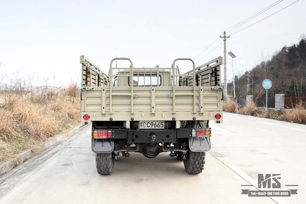 ခြောက်ဘီးယက် EQ2082 Dongfeng EQ2082 _6×6 170 hp Pointed Head Single Row Off-road Special Truck_240 Transport Vehicle_Export အထူးယာဉ်