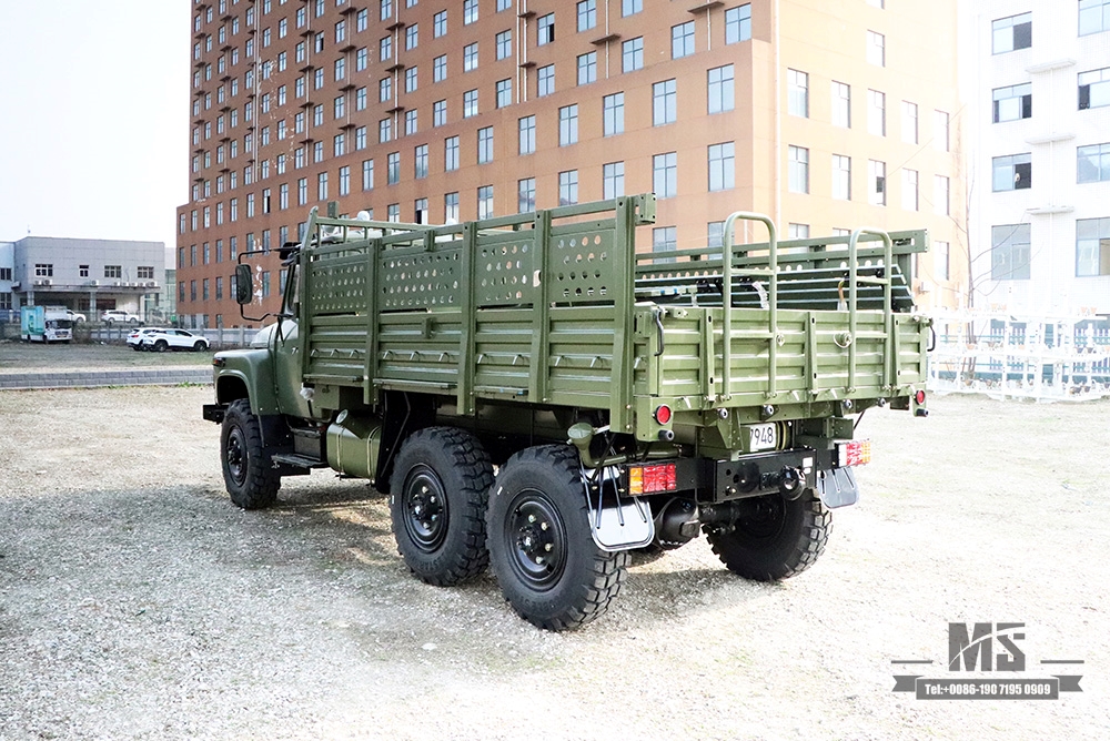 Dongfeng Army Green EQ2100 Off-road Truck_6×6 190 hp Classic Pointed Head Off-road Vehicle for sale_Dongfeng 6WD 245 Diesel Troop Carrier Export အထူးယာဉ် 