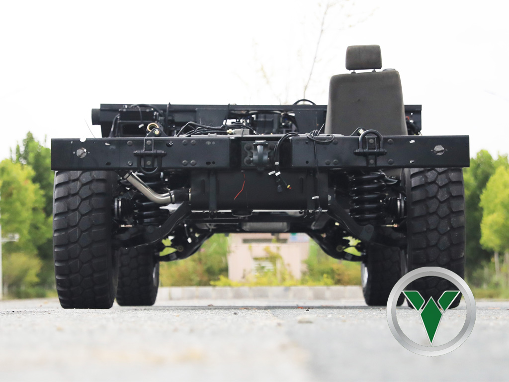 Custom Class 3 Off-Road Chassis | 4WD လွတ်လပ်သောဆိုင်းငံ့မှုနှင့် Dual Fuel Tank Systems