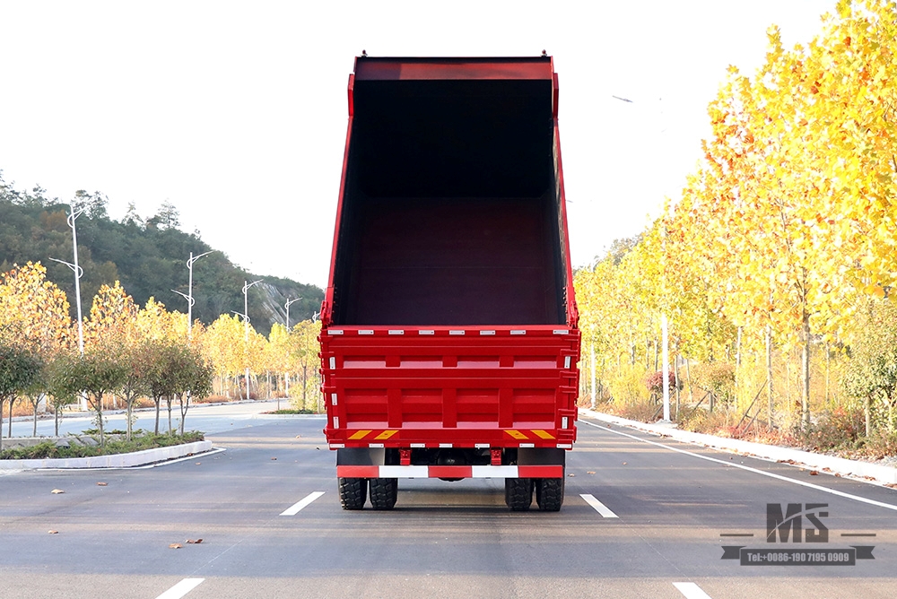 Dongfeng 4*2 Dump Truck Tipper Truck_ 210hp Flat Head Row Half Mining Site Transportation Truck_Export အထူးယာဉ်
