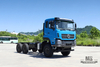 340hp Dongfeng ခြောက်ဘီး DriveTruck Chassis_Dongfeng 6*6 Flat Head Cargo Truck Chassis with Brake Water Cooling Tank _Export အထူးကိုယ်ထည်