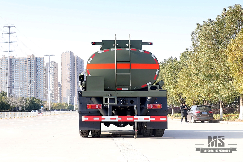 10m³ Feul Tanker 210hp Dongfeng Tanker Truck_6*4 Cab Oil Tanker_6×4 Tanker Lorry Export အထူးယာဉ်
