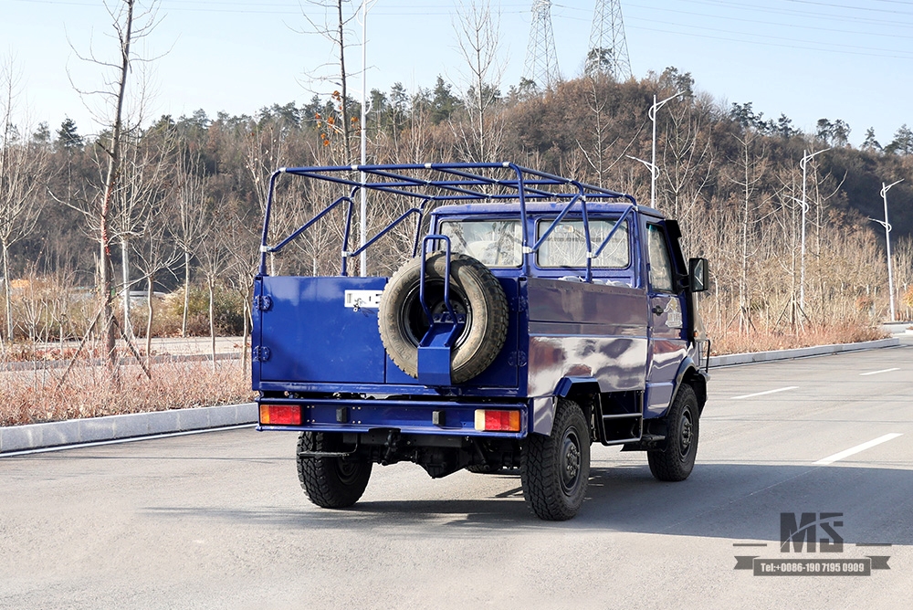 113hp Iveco Four Wheel Drive Truck_4*4 အသေးစား လမ်းကြမ်း Iveco ခေါင်းတို 4×4 အပေါ့စား ထရပ်ကား _4WD တင်ပို့သည့် အထူးယာဉ်