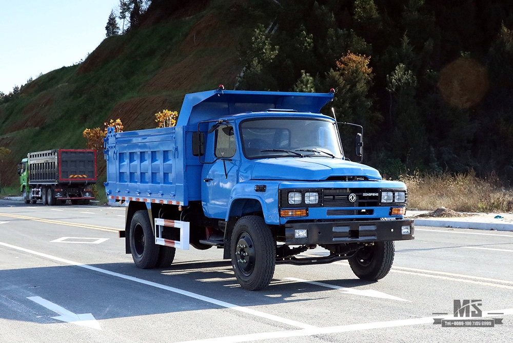 Dongfeng 4*2 Dump Truck Light Truck Off-road Truck_116 HP Single Row Pointed Head Dongfeng EQ3092 အသေးစား Tipper Truck_Export အထူးယာဉ်