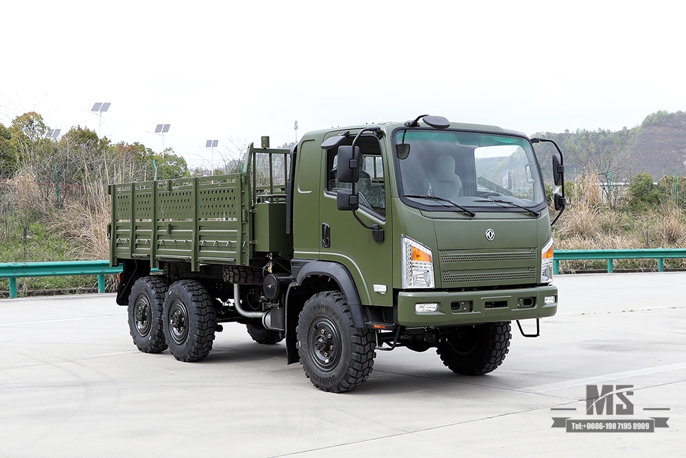 EQ240 Dongfeng 6WD Off-road Truck_All-Wheel Drive EQ2082 Diesel Cargo Truck ထုတ်လုပ်သူ Factory_Dongfeng 6x6 Flathead Civilian Off-road Truck _ Export အထူးယာဉ်